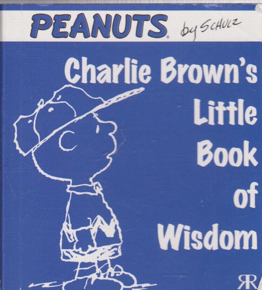 CHARLIE BROWN'S LITTLE BOOK OF WISDOM (PEANUTS LITTLE BOOKS) Humour & Satire
