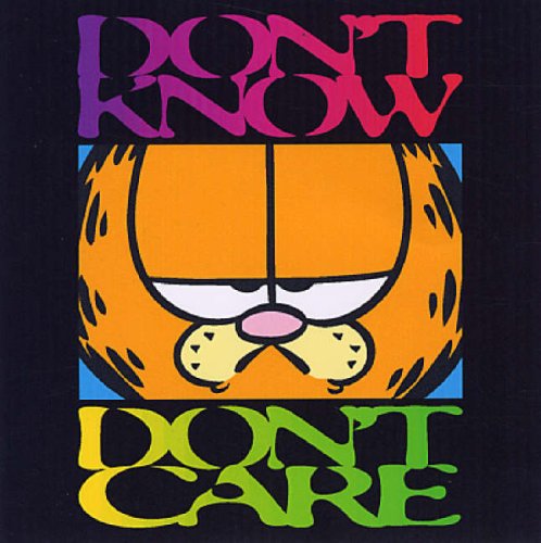 Garfield: Don't Know, Don't Care - Garfield Gift Books Humour & Satire