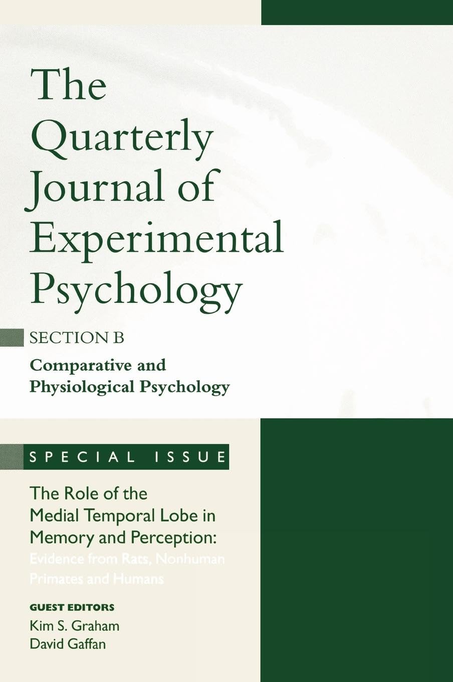 The Role of Medial Temporal Lobe in Memory and Perception Psychology
