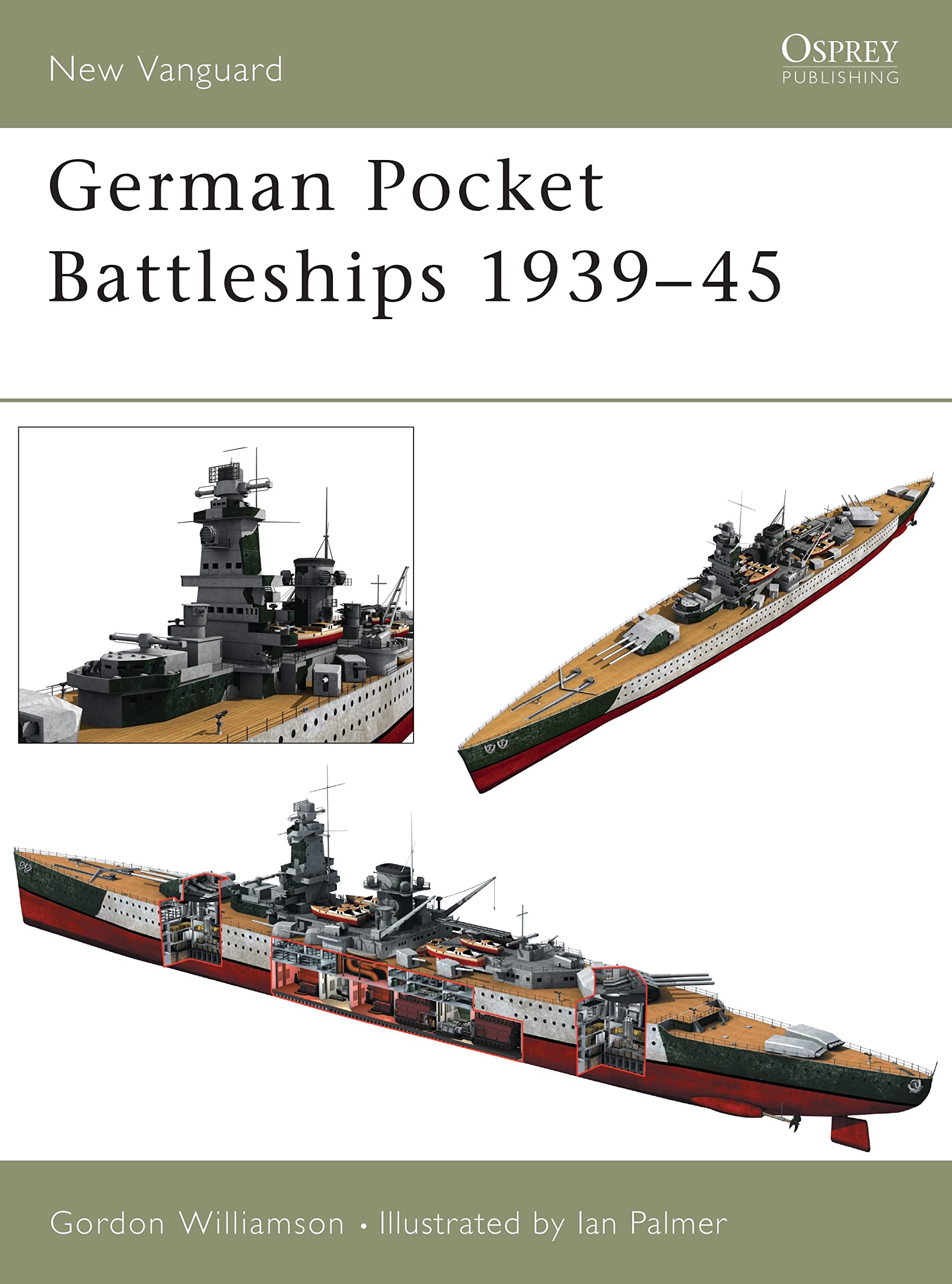 German Pocket Battleships 1939-45 (New Vanguard 75, Band 75) Social Sciences