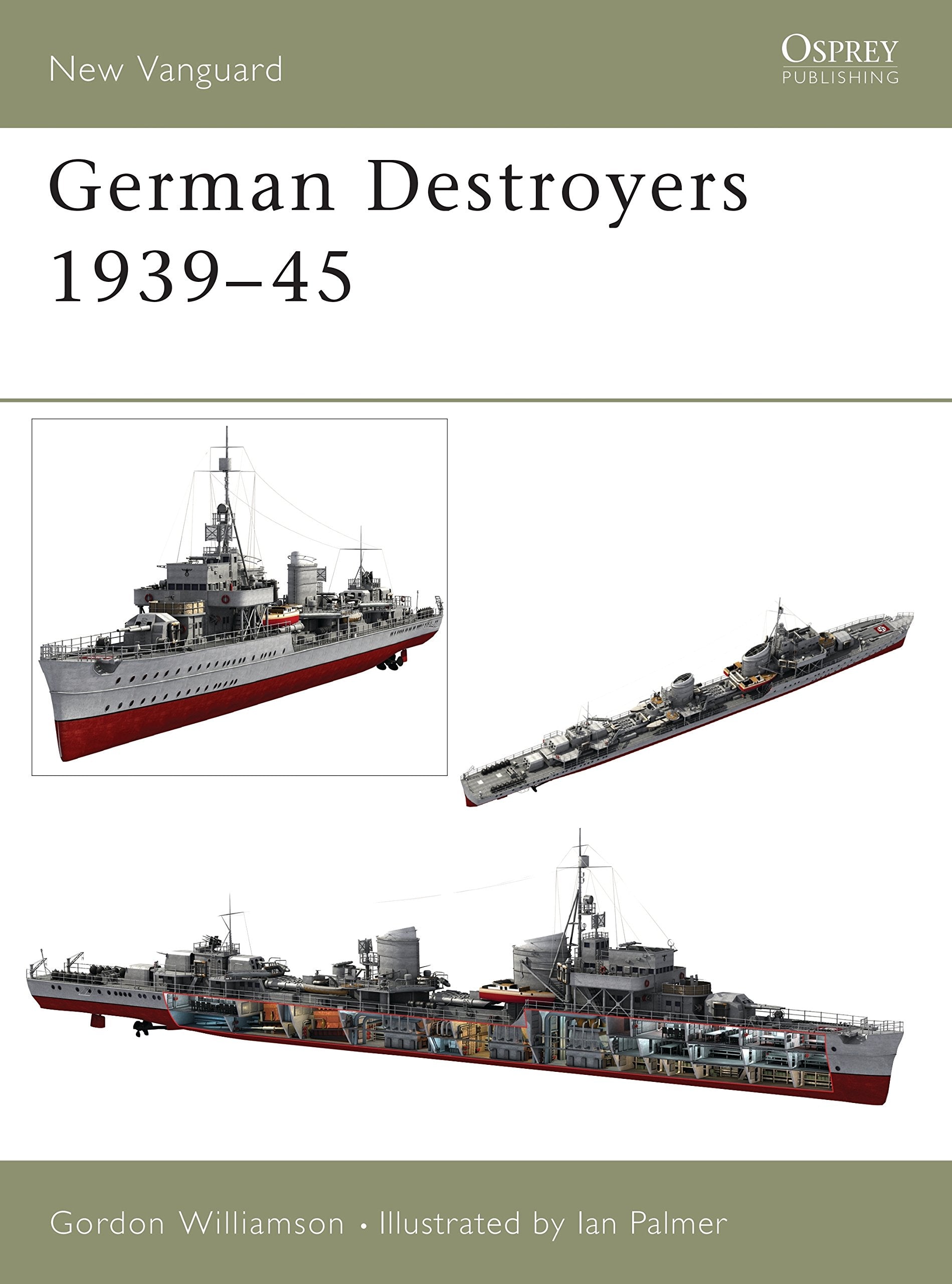 German Destroyers 1939-45 (New Vanguard, 91) Social Sciences