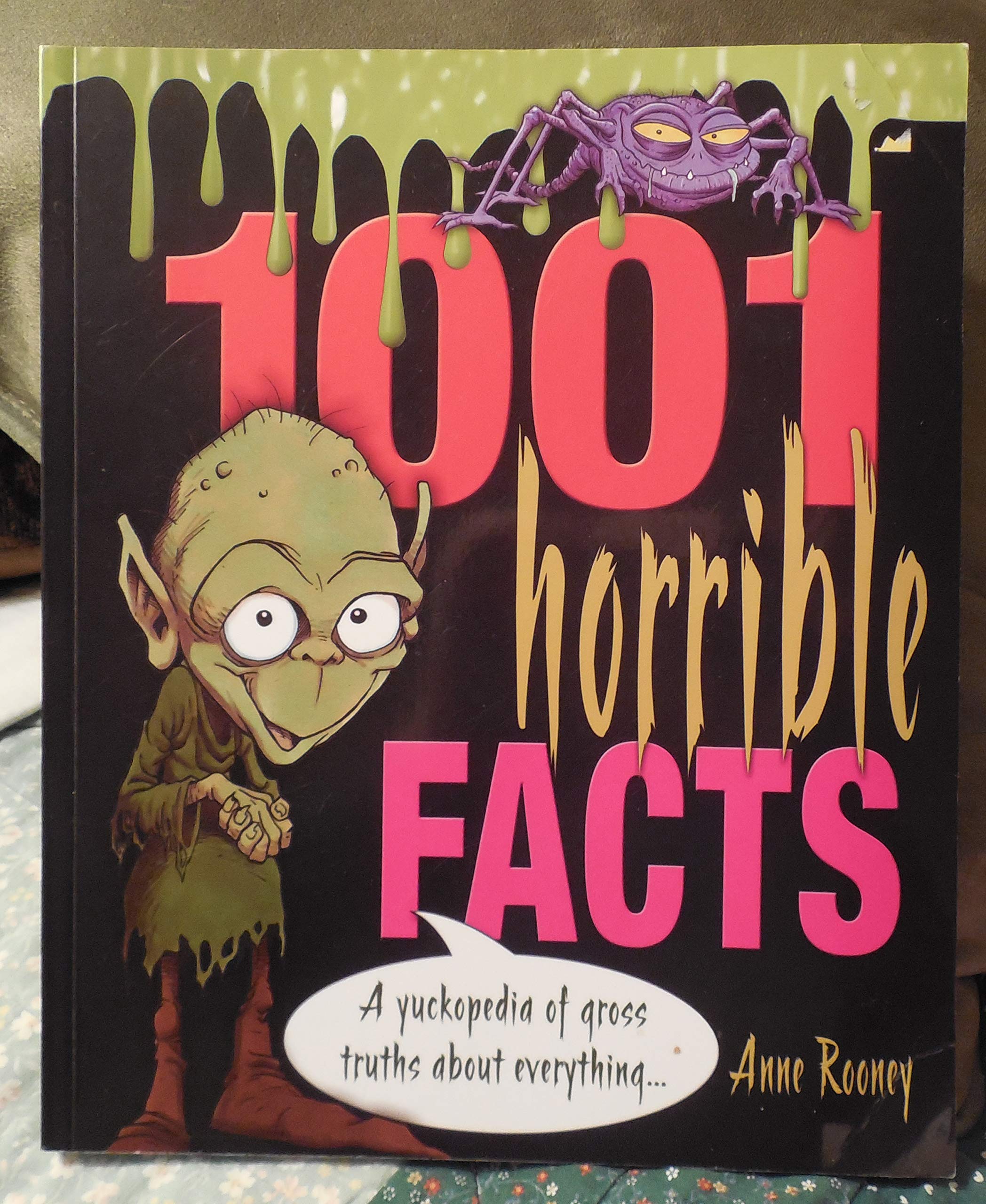 1001 Horrible Facts book
