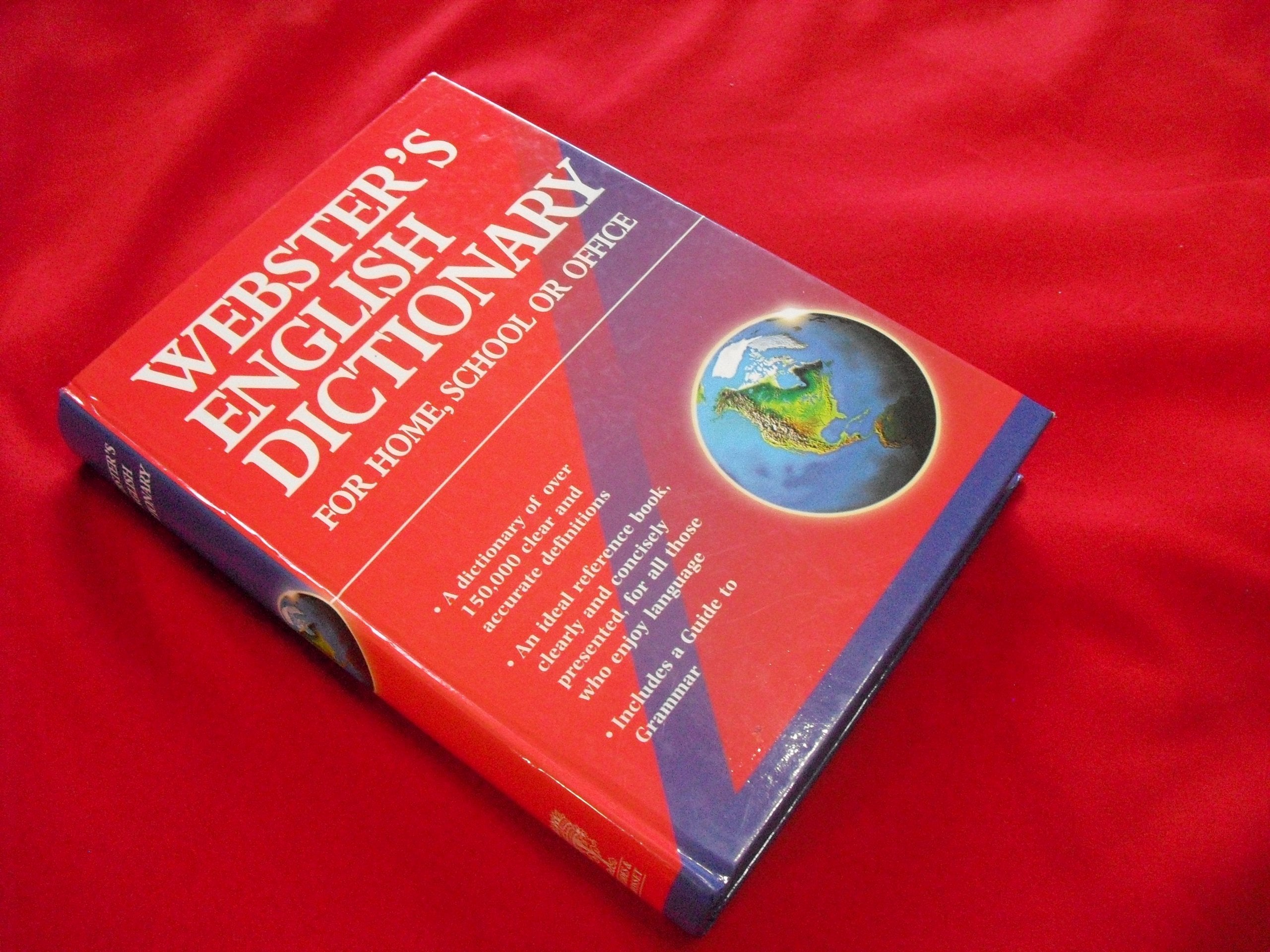 Webter's English Dictionary (For Home, School or Office) Books