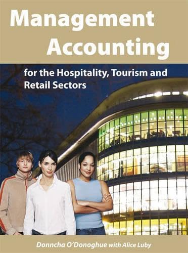 Management Accounting for the Hospitality, Tourism and Retail Sectors book