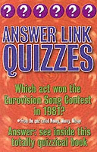 Product Image: Answer Link Quizzes (Categorical quizzes)