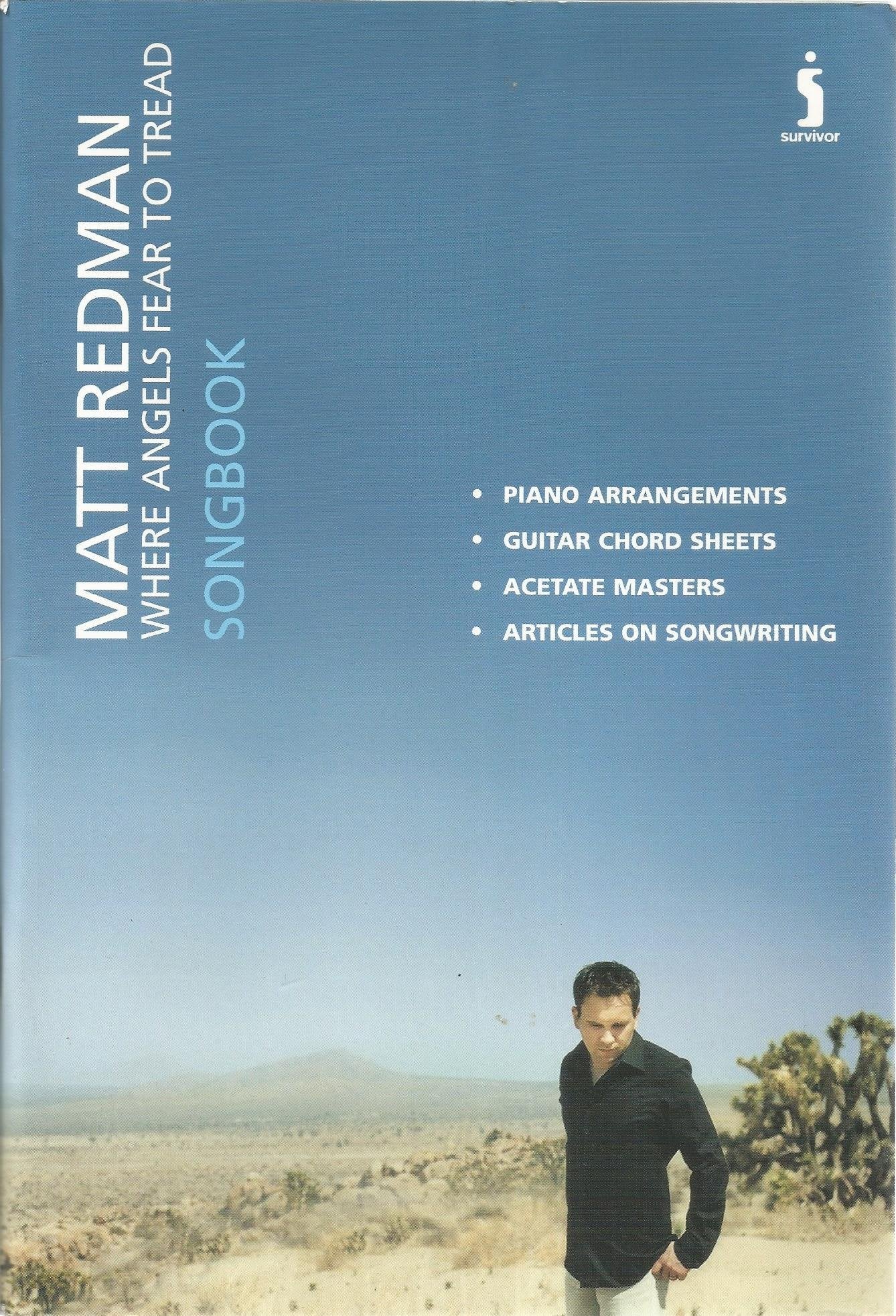 Where Angels Fear to Tread Songbook Books