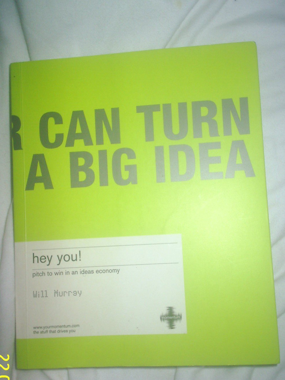 Hey You: pitch to win in an ideas economy book