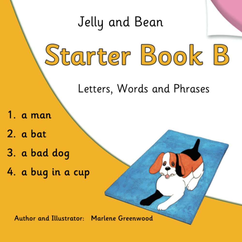 Jelly and Bean Starter Book B: Letters, Words and Phrases (Jelly and Bean Reading Scheme, Band 2) Study Guides