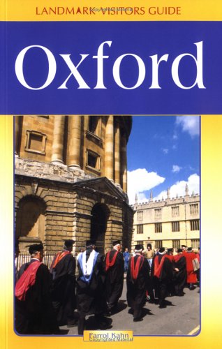 Landmark Visitors Guide Oxford (Landmark Visitors Guides) Leisure, Home & Garden