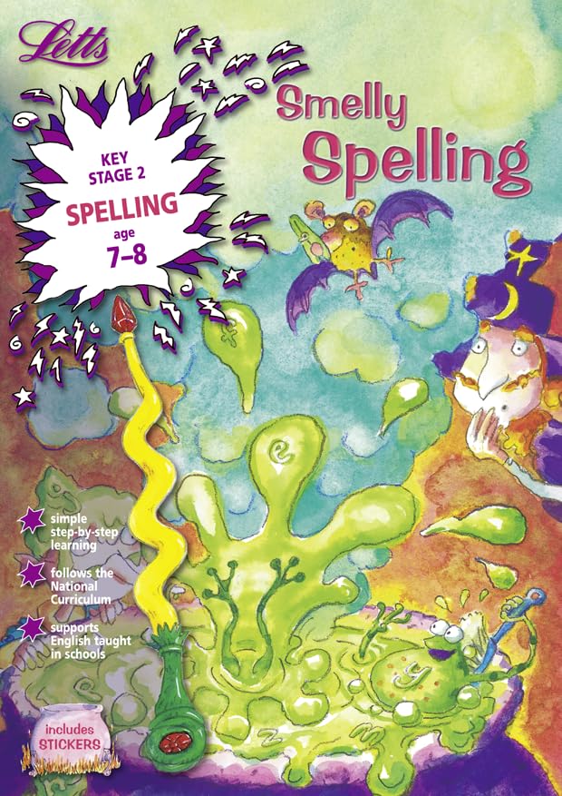 Smelly Spelling Age 7-8 (Letts Magical Skills) Education & Training