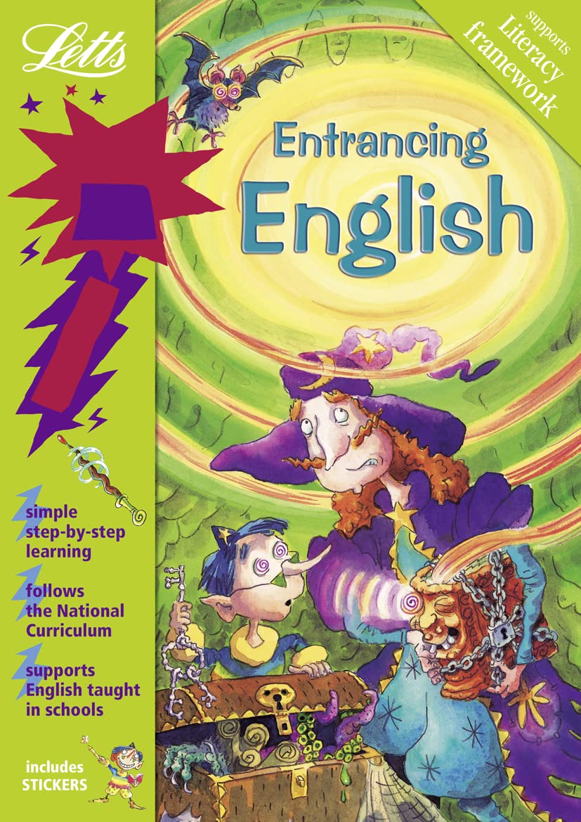 Entrancing English Age 10-11: Key Stage 2 (Letts Magical Topics) Education & Training