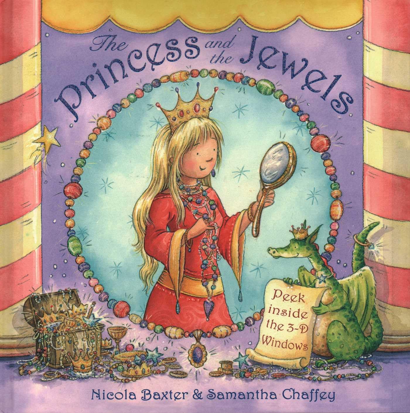The Princess & the Jewels: Peek Inside the 3-D Windows Non-fiction