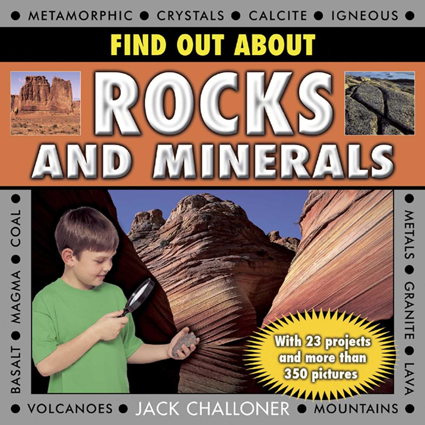 Find Out About Rocks and Minerals: With 23 Projects and More Than 350 Photographs Tiptoi & Games