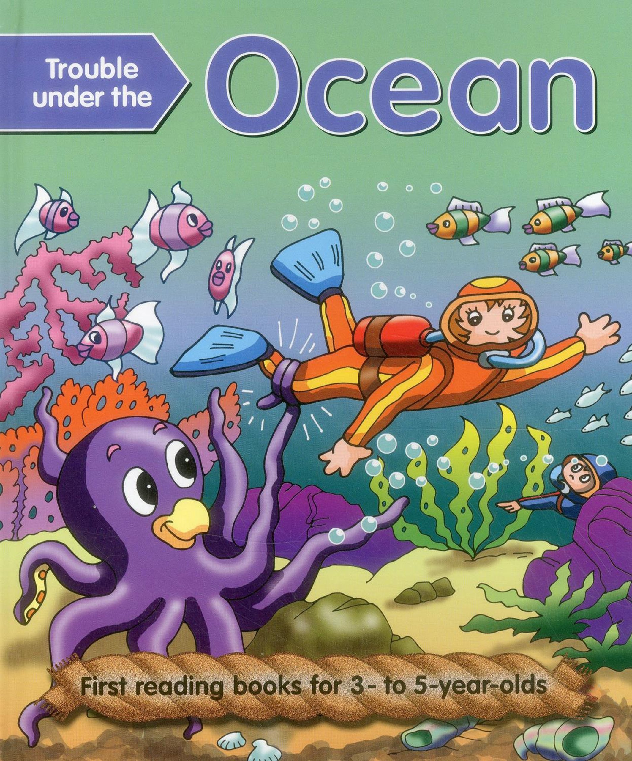 Trouble Under the Ocean: First Reading Books for 3-5 Year Olds book