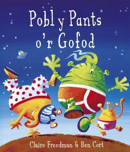 Pobl y Pants o'r Gofod book