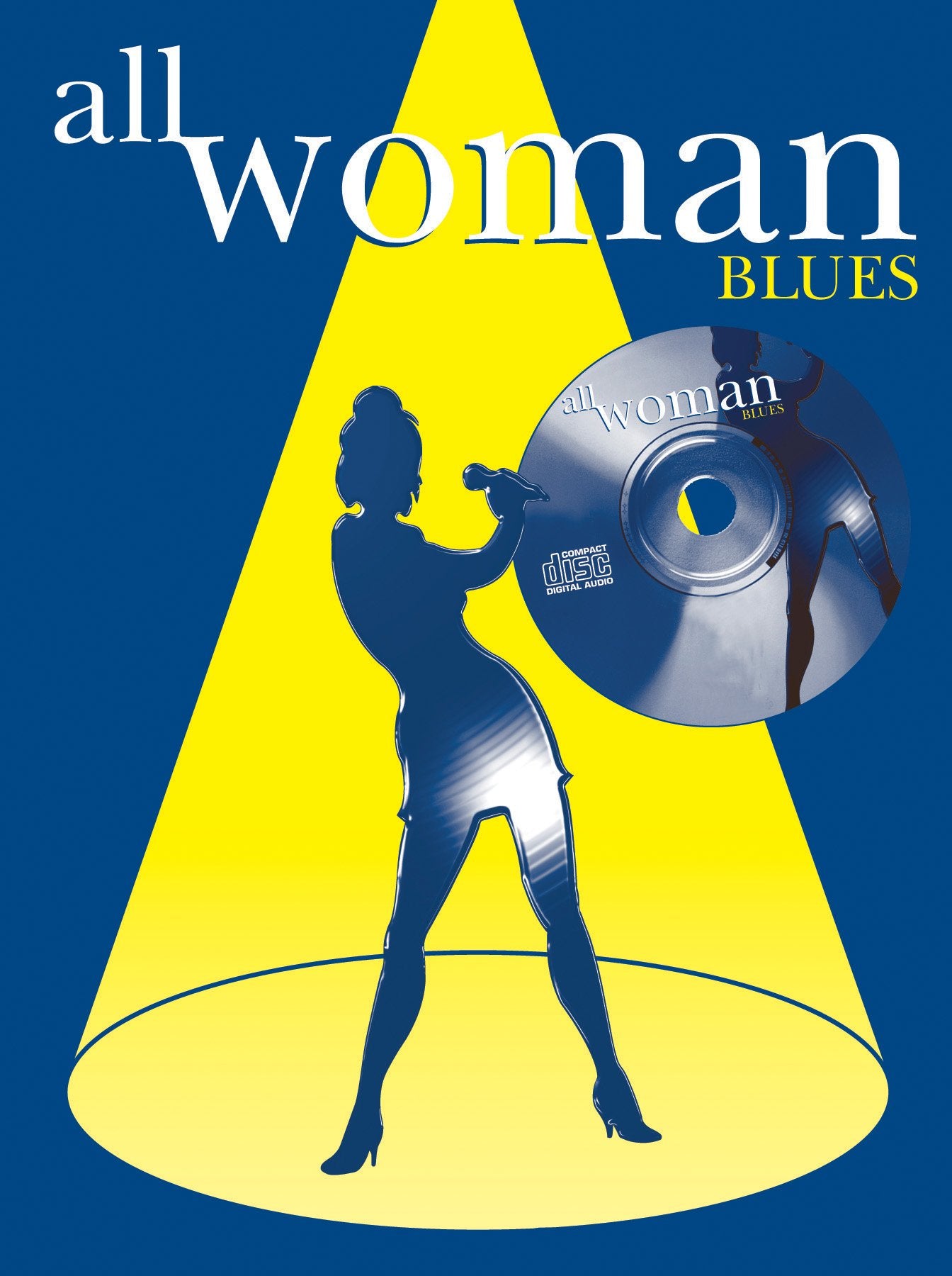 All woman blues (book and cd) piano, voix, guitare+cd book