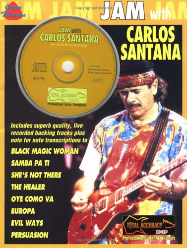 Jam With Carlos Santana: Guitar/Vocal book