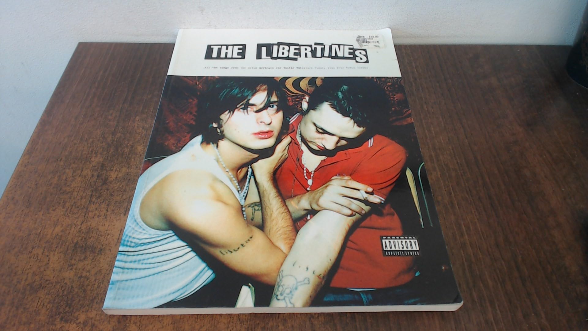 Partition : Libertines Eponyme : Album - Guit. Tab. cd