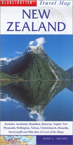 Globtrotter New Zealand: Includes Auckland, Hamilton, Rotorua, Napier, New Plymouth, Wellington, Nelson, Christchurch, Dunedin, Invercargill and Film ... from Lord of the ri (Globetrotter Travel Map) Leisure, Home & Garden