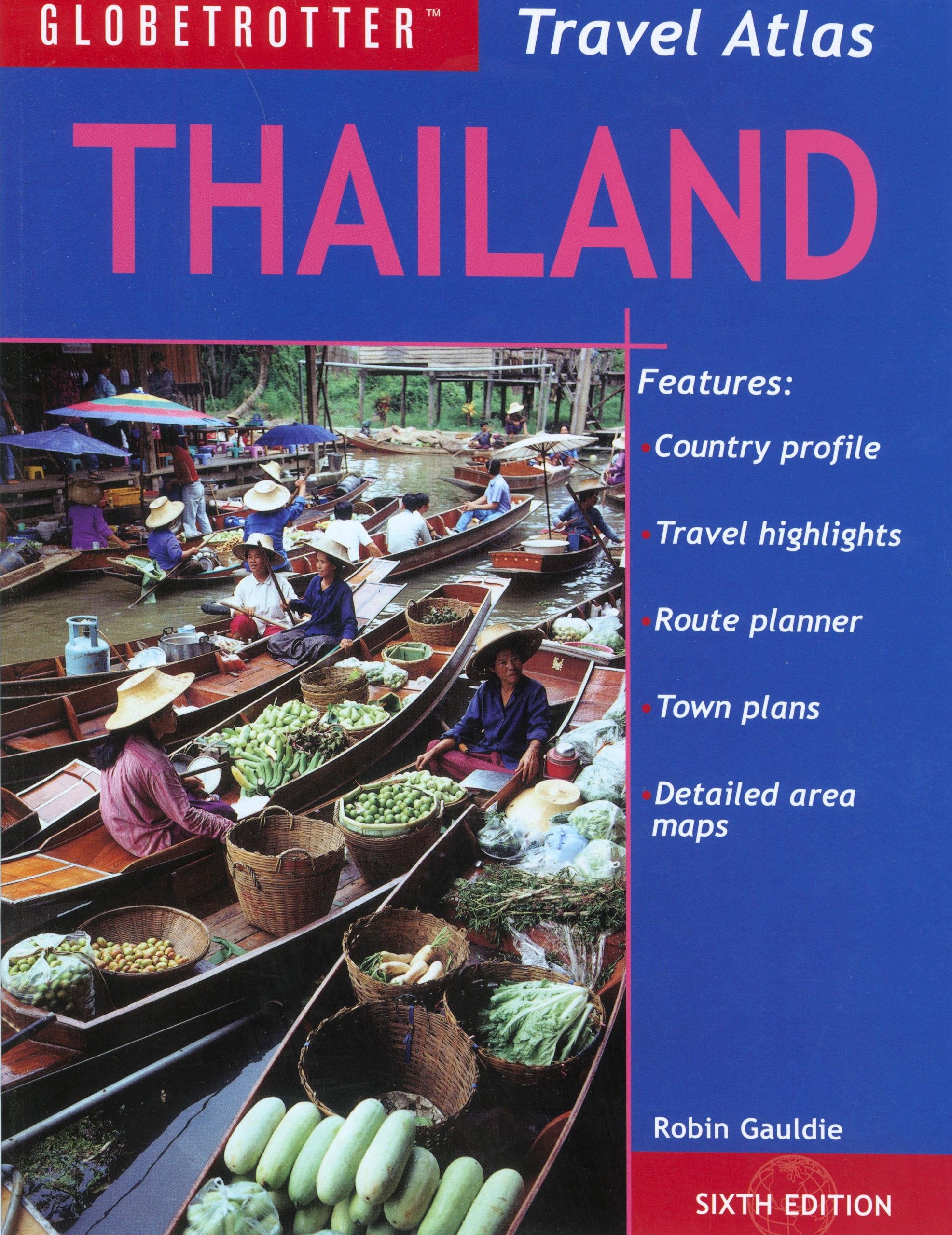 Globetrotter Travel Atlas Thailand Leisure, Home & Garden
