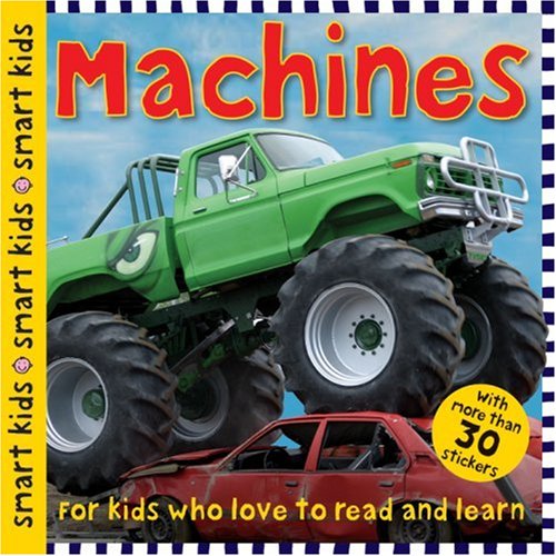 Smart Kids Monster Machines (Smart Kids Sticker Books) Non-fiction
