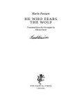 Product Image: He Who Fears the Wolf