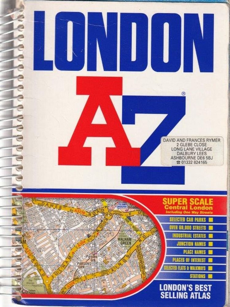 A-Z London Street Atlas (Street Maps & Atlases S.) Leisure, Home & Garden