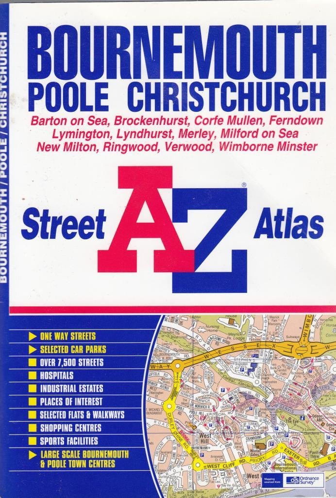 A-Z Bournemouth Street Atlas (Street Maps & Atlases S.) Leisure, Home & Garden