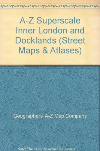 A-Z Superscale Inner London and Docklands book