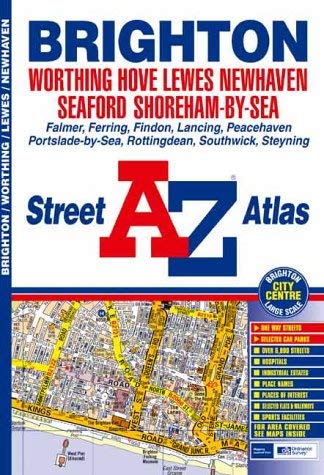 A-Z Brighton and Worthing Street Atlas (Street Maps & Atlases S.) Leisure, Home & Garden