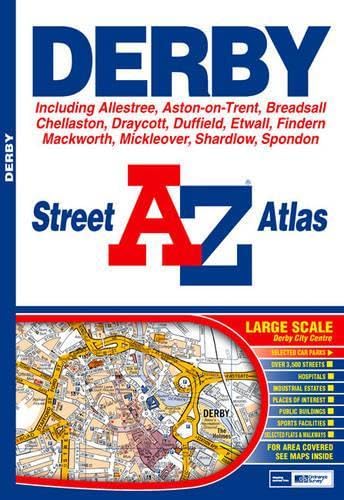 A-Z Derby Street Atlas Leisure, Home & Garden