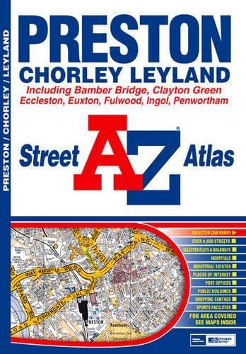 A-Z Preston; Chorley; Leyland Street Atlas Leisure, Home & Garden