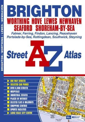 Brighton and Worthing Street Atlas Leisure, Home & Garden