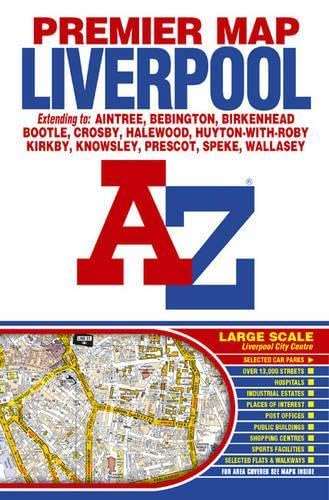 Premier Map of Liverpool Leisure, Home & Garden