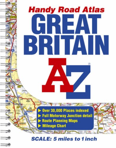 Great Britain A-Z Handy Road Atlas 2006: Over 30,000 Places indexed, Full Motorway Junction detail, Route Planning Maps, Mileage Chart Leisure, Home & Garden