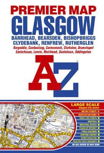 Premier Map of Glasgow Leisure, Home & Garden