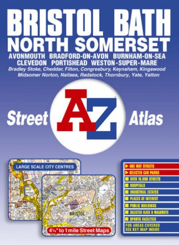 Bristol, Bath and North Somerset Street Atlas Leisure, Home & Garden