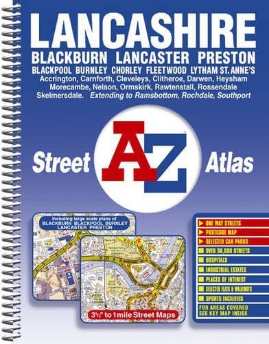 Lancashire County Street Atlas Leisure, Home & Garden