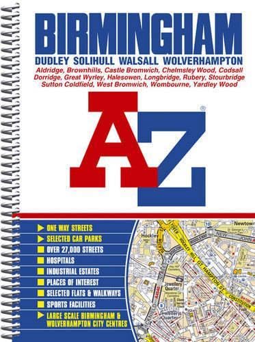 Birmingham Street Atlas (A-Z Street Atlas S.) Leisure, Home & Garden