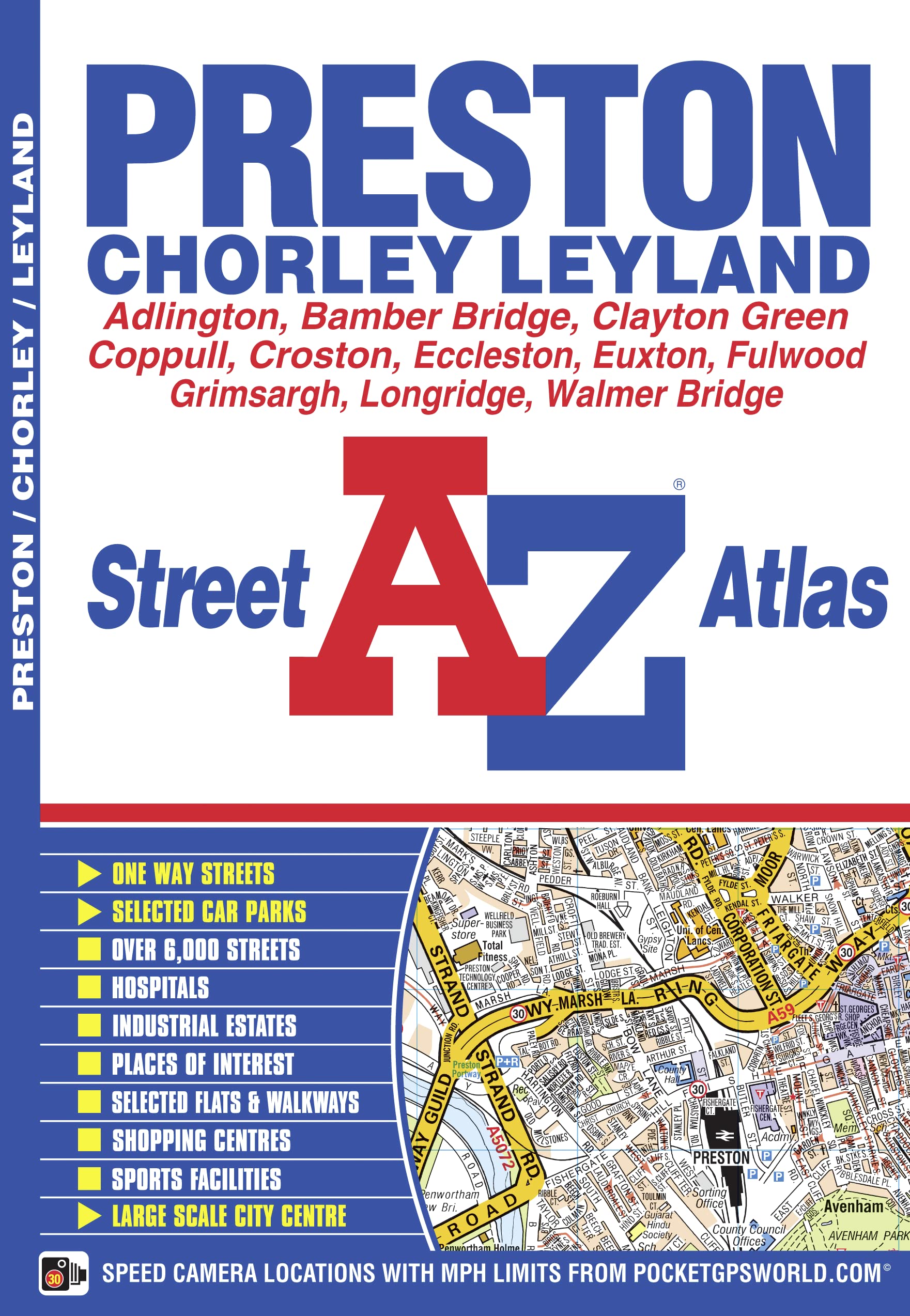 Preston A-Z Street Atlas Leisure, Home & Garden