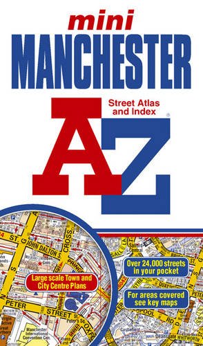 Manchester Mini Street Atlas (A-Z Street Atlas) Leisure, Home & Garden