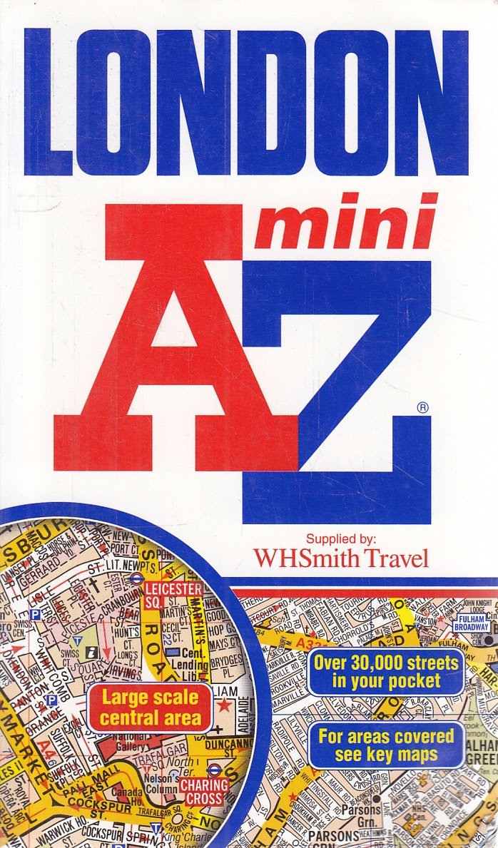 London Mini Street Atlas (A-Z Street Atlas) Leisure, Home & Garden