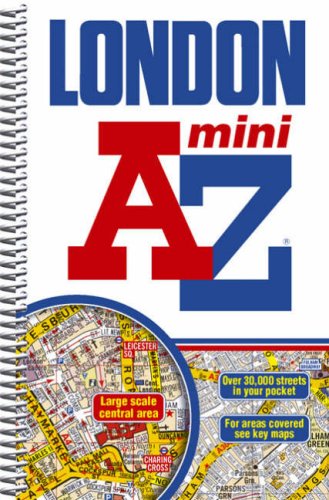 London Mini Street Atlas (A-Z Street Atlas) Leisure, Home & Garden