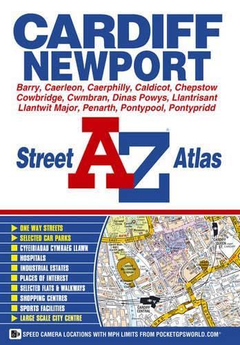 Cardiff and Newport Street Atlas (A-Z Street Atlas S.) Leisure, Home & Garden