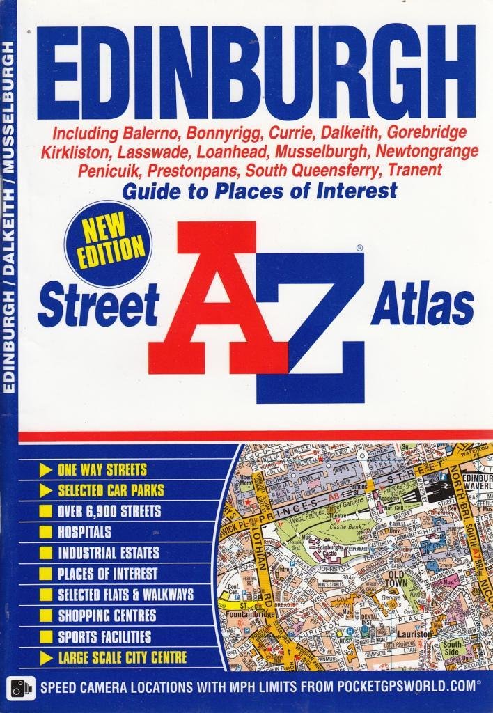 Edinburgh Street Atlas book