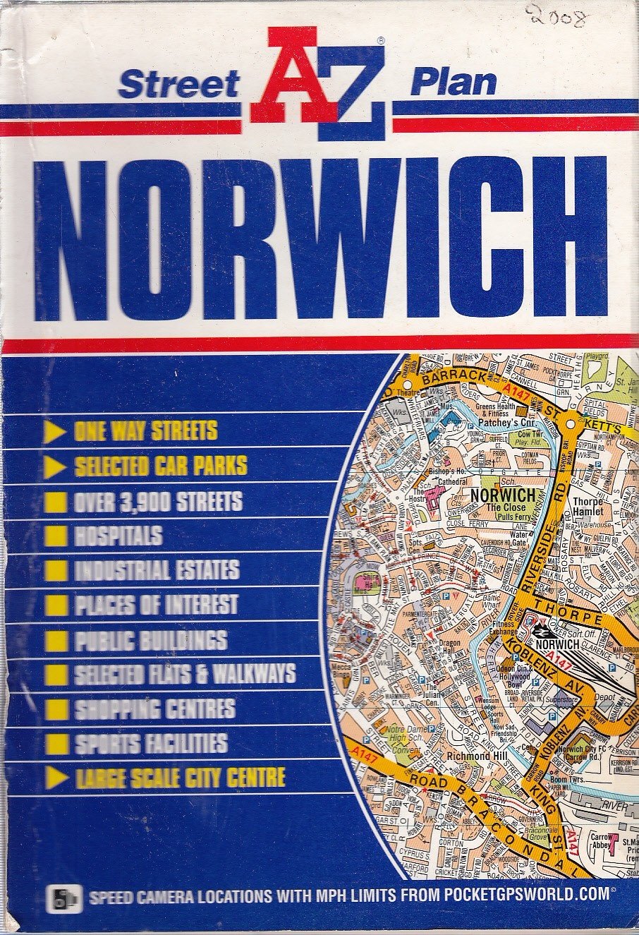 Norwich Street Plan (A-Z Street Plan S.) Leisure, Home & Garden