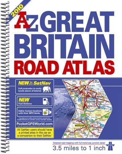 A-Z Great Britain Road Atlas: 3.5 Miles to 1 Inch / 2km to 1cm Leisure, Home & Garden