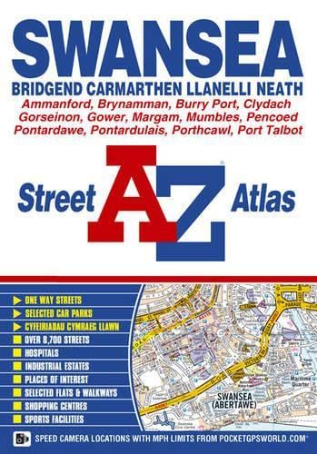 Swansea Street Atlas (A-Z Street Atlas) Leisure, Home & Garden