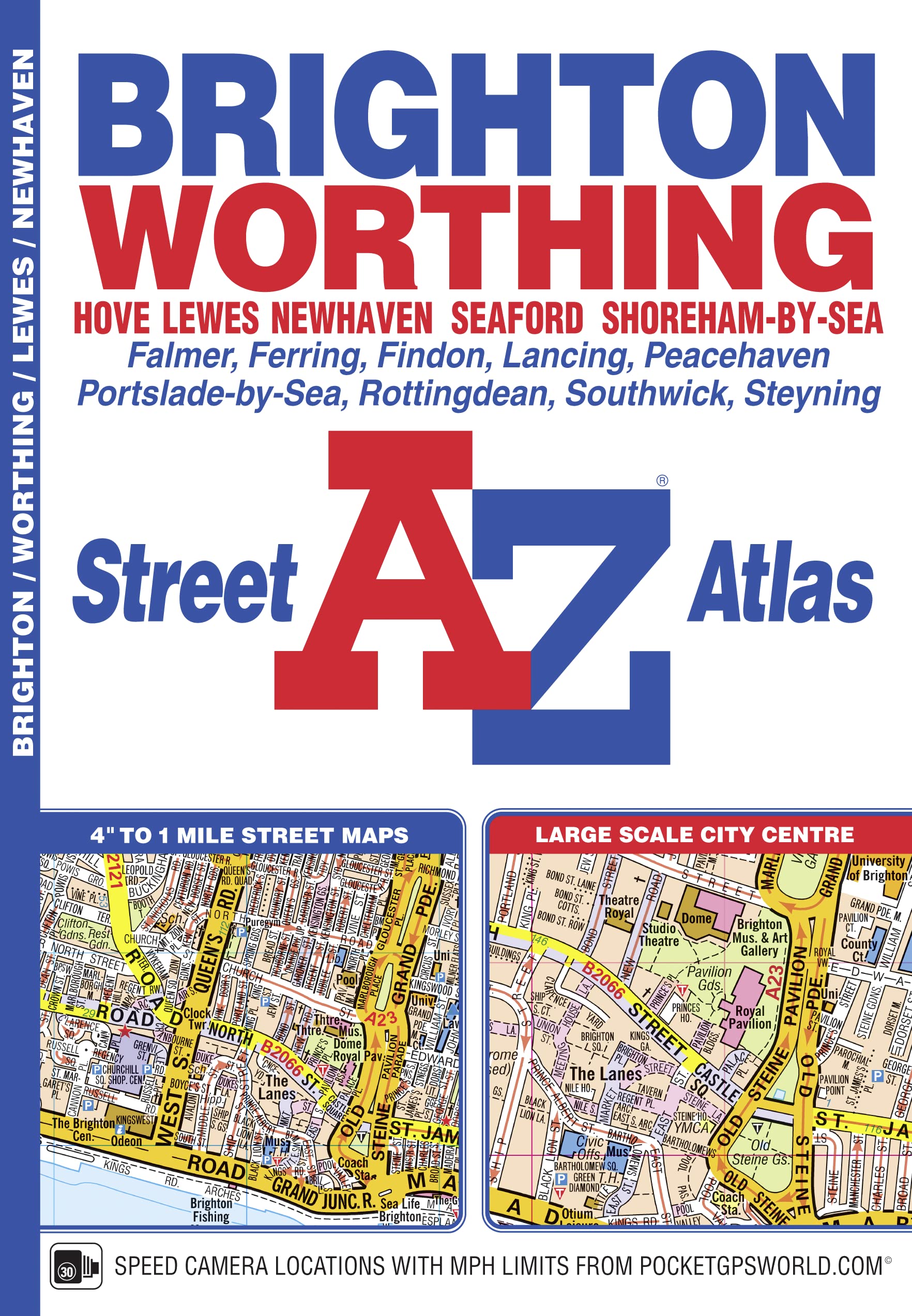 Brighton and Worthing A-Z Street Atlas book