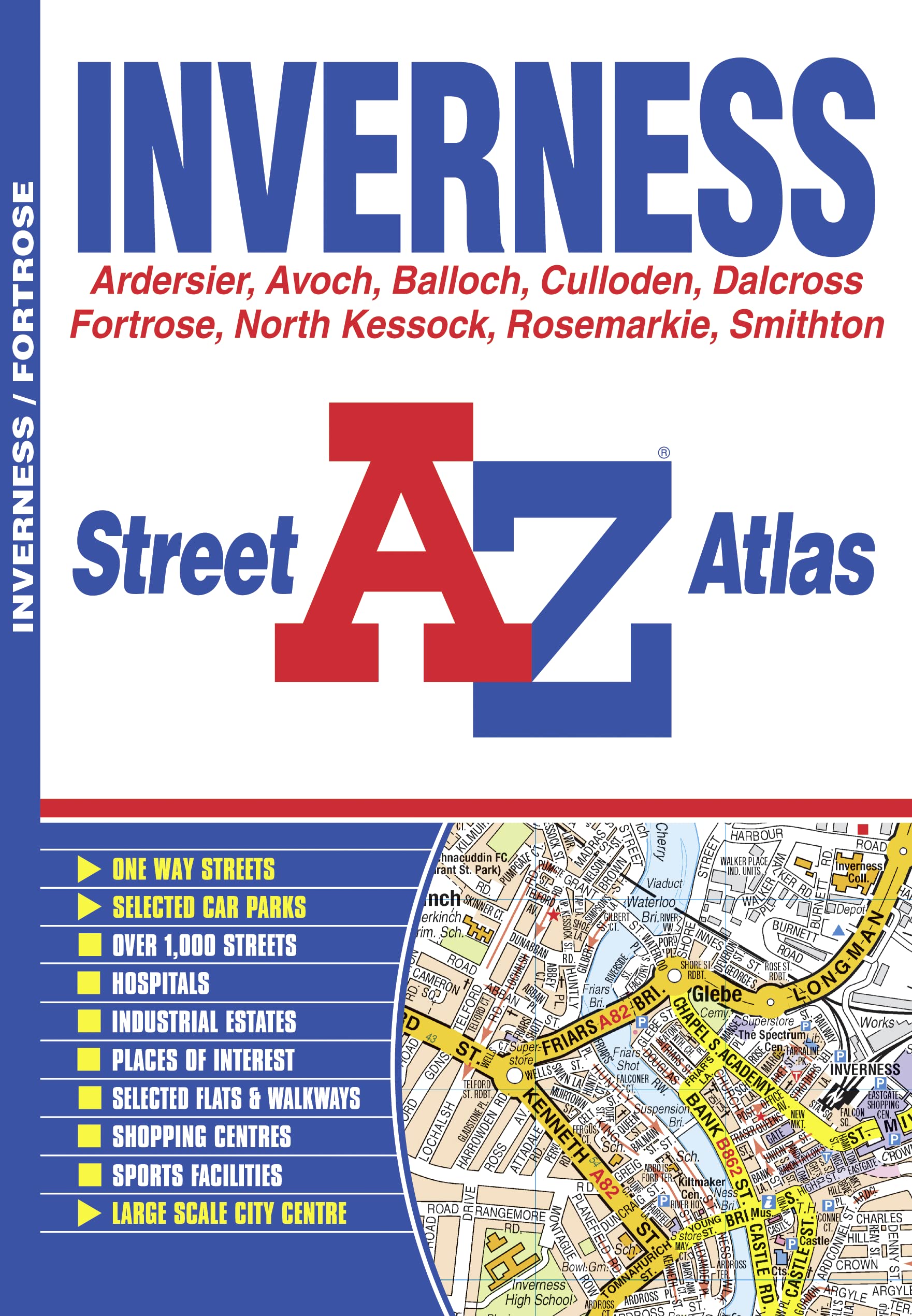 Inverness Street Atlas (A-Z Street Atlas S.) Leisure, Home & Garden